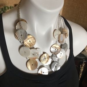 NWT  PEARL NECKLACE.   TARA VANESSA Collection . 23"